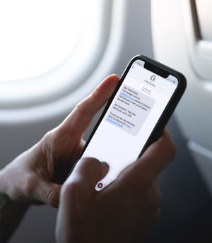 iPhoneX SMS image